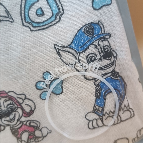 Paw Patrol 12 month 2 piece  Pajama Set - Gray and Blue - Picture 4 of 4